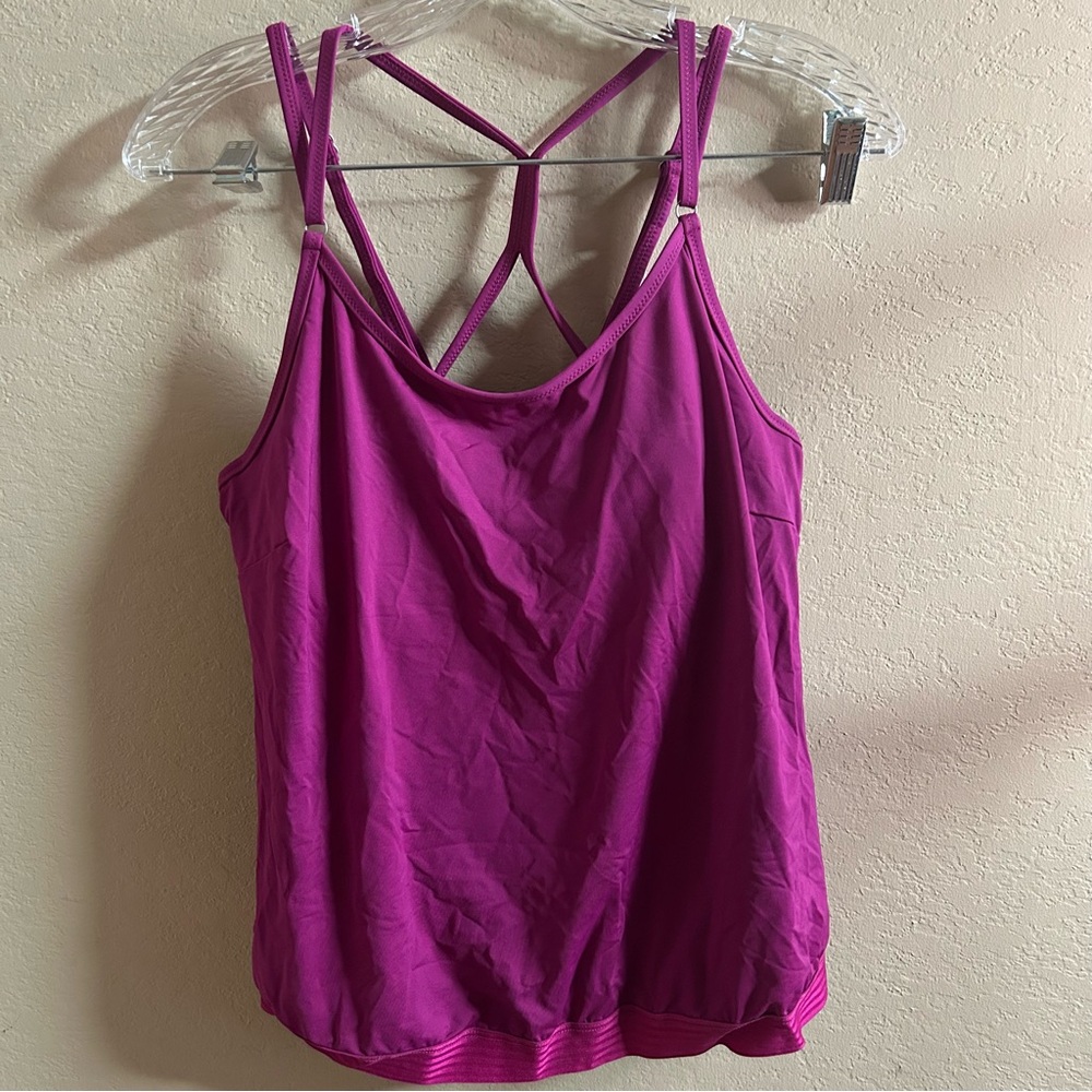 Athleta Tankini Swim Top 36D/DD